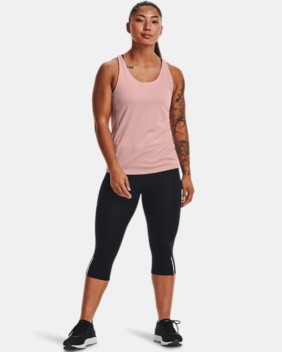 Women's UA Fly-By Tank, Pink, pdpMainDesktop image number 2